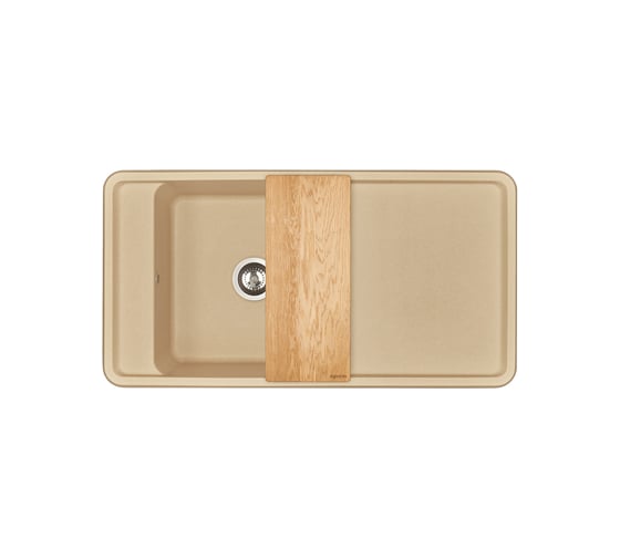 Мойка для кухни AQUATON Беллис 97 латте 1A725132BS260