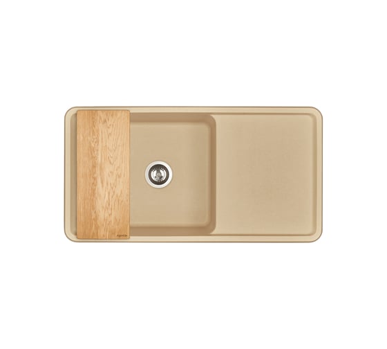Мойка для кухни AQUATON Беллис 97 латте 1A725132BS260