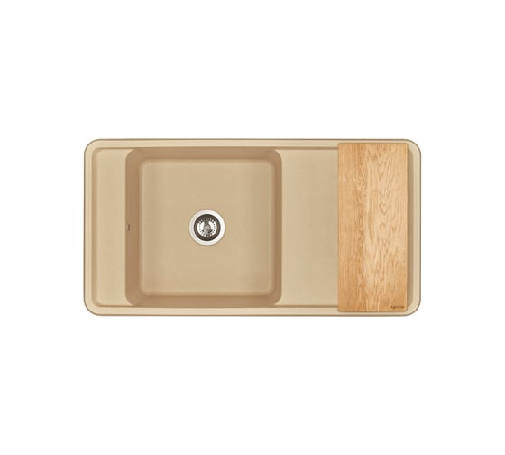 Мойка для кухни AQUATON Беллис 97 латте 1A725132BS260
