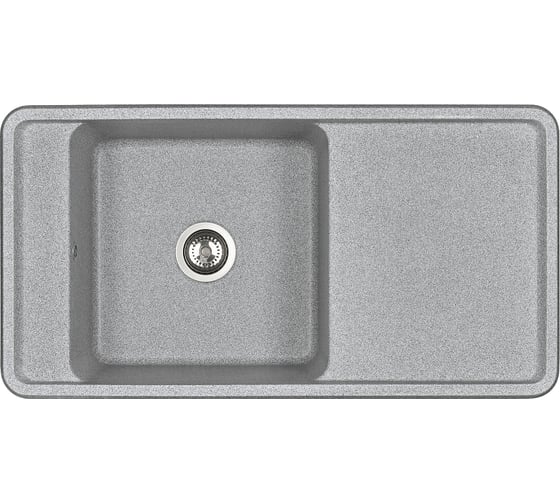 Мойка для кухни AQUATON Беллис 97 серый 1A725132BS230 1