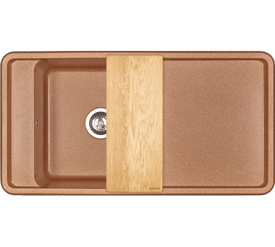 Мойка для кухни AQUATON Беллис 97 терракотовый 1A725132BS270