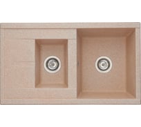 Мойка для кухни AQUATON Делия 87 песочный 1A716232DE220