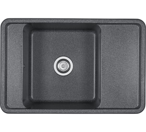 Мойка для кухни AQUATON Беллис 78 графит 1A725032BS210