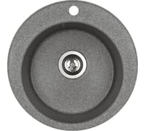 Мойка для кухни AQUATON Шелли круглая серый 1A734732SS230