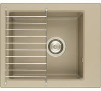 Мойка для кухни AQUATON Линеа 43 серый шёлк 1A732932LW250