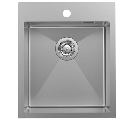 Мойка из нержавеющей стали IDDIS Haze сатин, 430х510 HAZ43S0i77