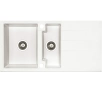 Мойка ALVEUS CUBO 70 A21 CAPPUCCINO 980x5001+1/2 в комп.с сифоном 1054771