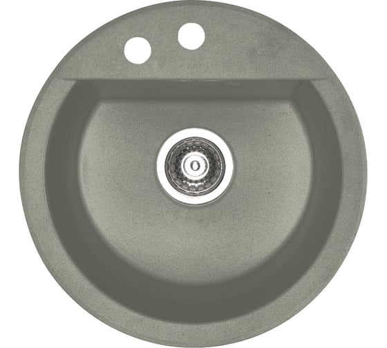 Мойка ALVEUS CUBO 10 A06 ALU FI 468,1X в комп. с сифоном 1054634