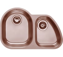 Мойка ALVEUS DUO 10 MONARCH COPPER 650x420 в компл. с выпуском без сифона 1078012