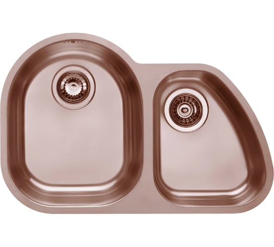 Мойка ALVEUS DUO 10 MONARCH COPPER 650x420 в компл. с выпуском без сифона 1078012