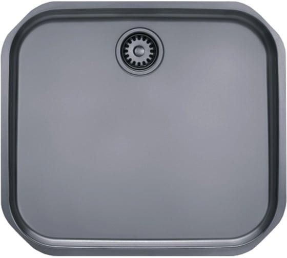 Мойка ALVEUS VARIANT 80 MONARCH ANTHRACITE 395x350 в компл. с выпуском без сифона 1070656