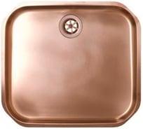 Мойка ALVEUS VARIANT 80 MONARCH COPPER 395x350 в компл. с выпуском без сифона 1070649