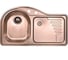 Мойка ALVEUS FUTUR 40 L MONARCH COPPER 845x510, в комп.с сифоном 1070746 1
