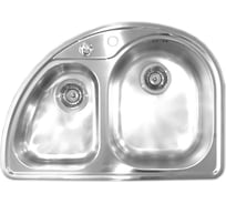 Мойка ALVEUS FUTUR 20 R LEI-90 730x510, в комп.с сифоном 1009410