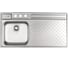 Мойка ALVEUS VISION 10R SAT-90 1000x510 в комп.с сифоном 1037752 1