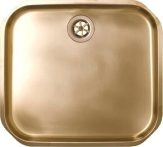 Мойка ALVEUS VARIANT 80 MONARCH GOLD 395x350 в компл. с выпуском без сифона 1070655