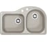 Мойка ALVEUS ALGRANIT FUTUR 60R AM16 ANTHRACITE 845x510, с сифоном 1016015 1