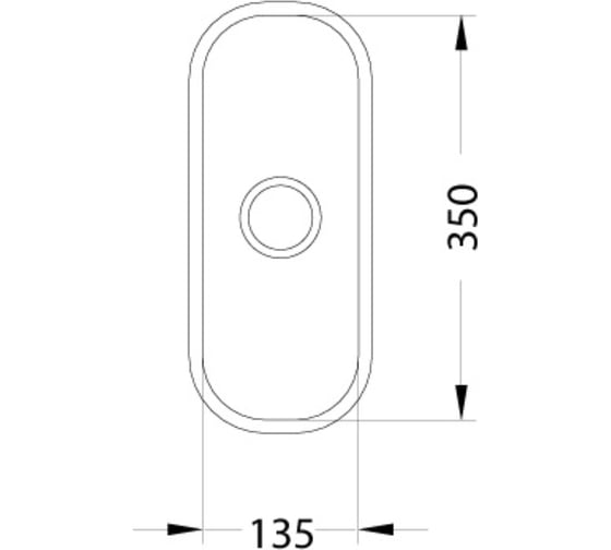 Мойка ALVEUS VARIANT 100 MONARCH COPPER 135x350 в компл. с выпуском без сифона 1070659