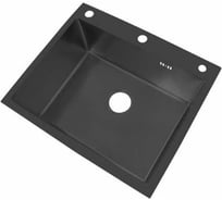 Мойка кухонная Stella Polar Кастельо черная KN505008 SP-00001882