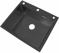 Мойка кухонная Stella Polar Кастельо черная KN605008 SP-00001890