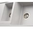 Кухонная гранитная мойка Kuppersberg MODENA 1.5B2D GREY 8333 2