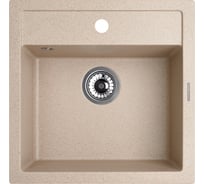 Кухонная гранитная мойка Kuppersberg MODENA 1B BEIGE 8314
