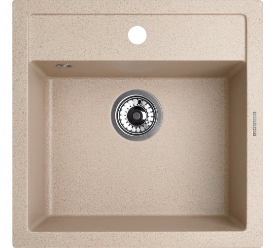 Кухонная гранитная мойка Kuppersberg MODENA 1B BEIGE 8314 1