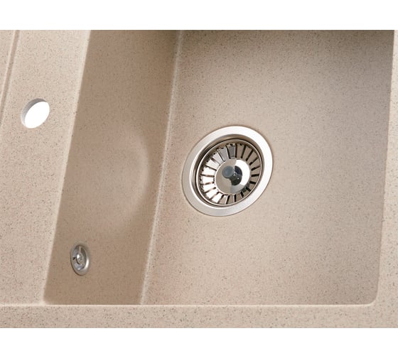 Кухонная гранитная мойка Kuppersberg MODENA 1B BEIGE 8314