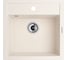 Кухонная гранитная мойка Kuppersberg MODENA 1B WHITE 8057 1