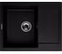 Кухонная гранитная мойка Kuppersberg MODENA 1B1D BLACK 8052 1