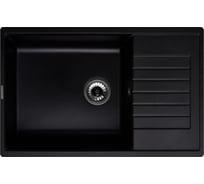 Кухонная гранитная мойка Kuppersberg ROYS 1B1D BLACK 8277