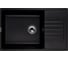 Кухонная гранитная мойка Kuppersberg ROYS 1B1D BLACK METALLIC 8278 1