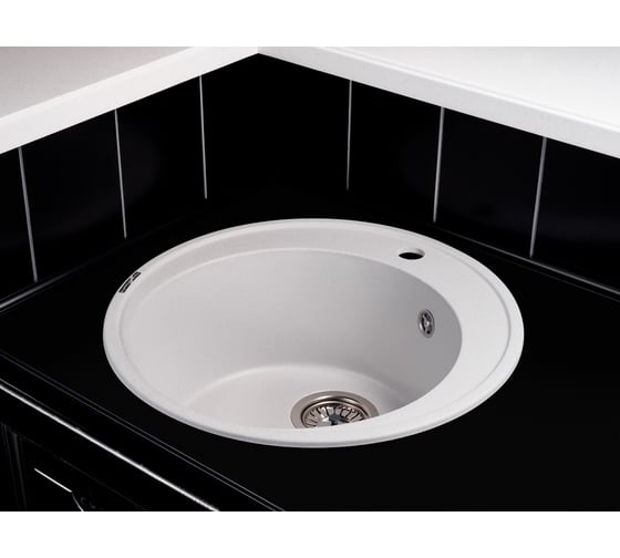 Кухонная гранитная мойка Kuppersberg BALI 1B GREY 8310