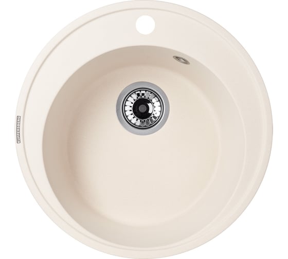 Кухонная гранитная мойка Kuppersberg BALI 1B WHITE 8067 1