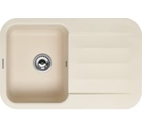 Кухонная гранитная мойка Kuppersberg LIRA 1B1D ECRU 8323