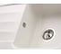 Кухонная гранитная мойка Kuppersberg LIRA 1B1D WHITE 8326 2