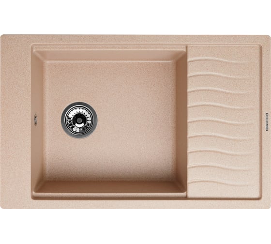 Кухонная гранитная мойка Kuppersberg MILA 1B1D BEIGE 8297 1