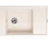 Кухонная гранитная мойка Kuppersberg MILA 1B1D WHITE 8295 1