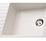 Кухонная гранитная мойка Kuppersberg MILA 1B1D WHITE 8295 2