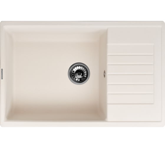 Кухонная гранитная мойка Kuppersberg ROYS 1B1D WHITE 8279 1