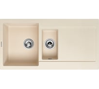 Кухонная гранитная мойка Kuppersberg MODENA 1.5B2D ECRU 8332