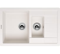 Кухонная гранитная мойка Kuppersberg MODENA 1.5B1D WHITE ALABASTER 8329