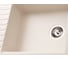 Кухонная гранитная мойка Kuppersberg MILA 1B1D WHITE ALABASTER 8298 2