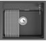 Кварцевая мойка для кухни GRANULA KS- 6003i, ЧЁРНЫЙ 3