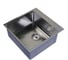 Мойка MIXLINE PRO настольный монтаж, 50x50 cм, 2.0 мм, выпуск 3 1/2, 20 см, с сифоном, сатин 556573 1