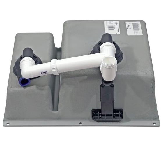 Кухонная мойка BLANCO SUBLINE 340 160 U SILGRANIT алюметаллик, чаша справа 523560