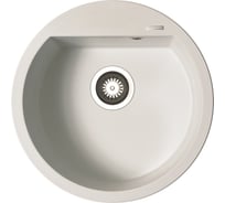 Мойка Pyramis Pyragranite ALAZIA диаметр 51, белый 79810111