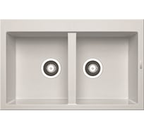 Мойка Pyramis Pyragranite ALAZIA 79x50 2B белый 79810911