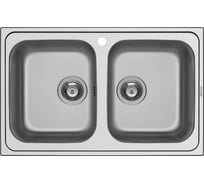 Мойка Pyramis ATHENA 79x50, 2B 1TH диаметр 92 107153101