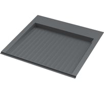 Поддон гигиенический под мойку Starax S-2262-A, в базу-600мм (620x580x40) антрацит 0200328